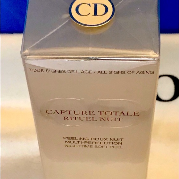 DIOR  3.4 Fl Oz Capture Totale  RITUEL NUIT Multi-Perfection NIGHTTIME SOFT PEEL - Picture 5 of 14